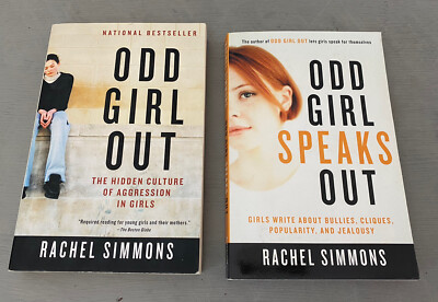 Odd Girl Out & Odd Girl Speaks Out Lot of 2 Paperback Books by Rachel Simmons