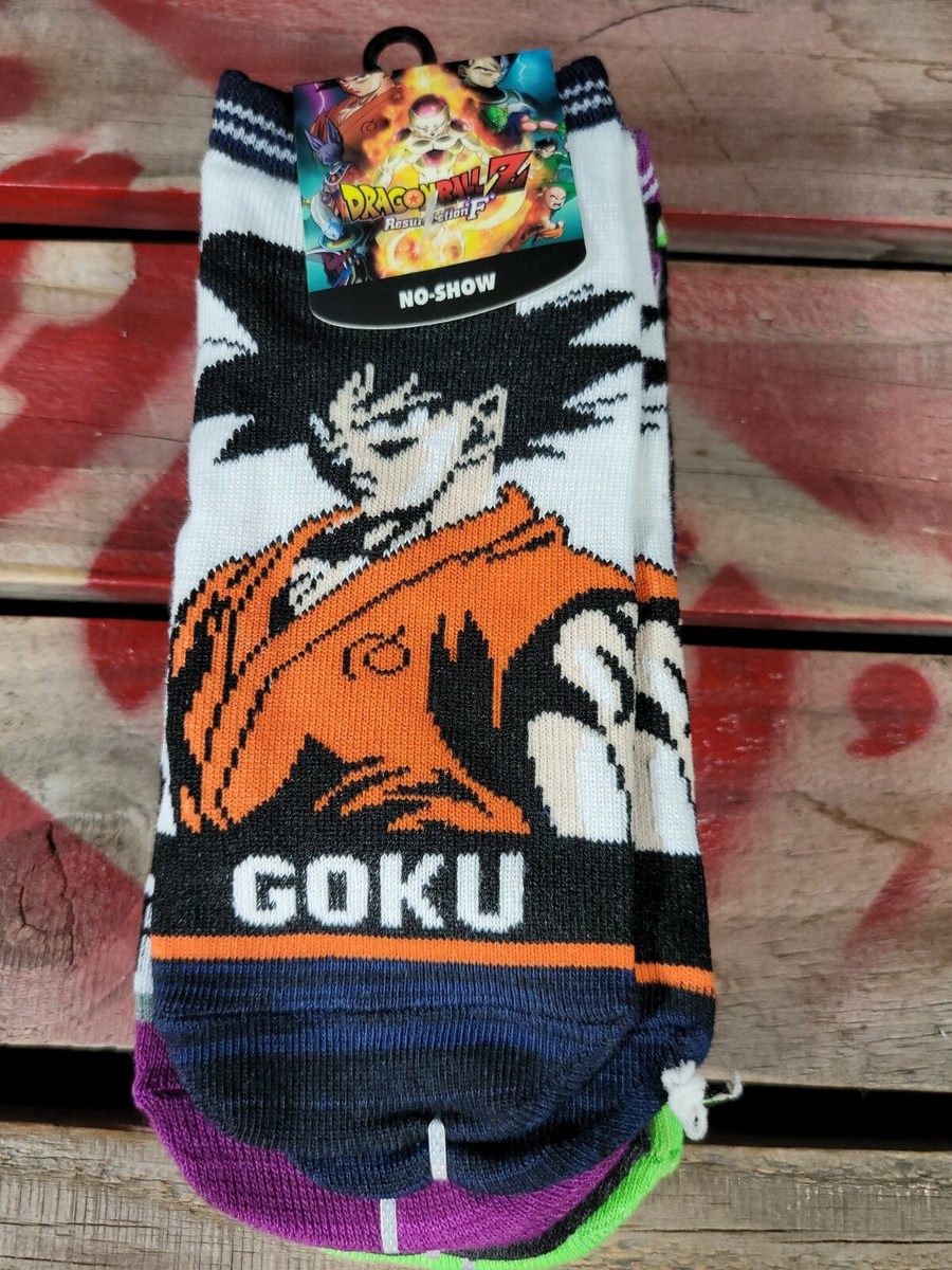 Dragon Ball Super 5 Pairs Socks Mens Dragonball Z Anime Goku