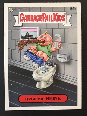 2021 Garbage Pail Kids Go on Vacation Base #50b HYGENIC HEINE Card