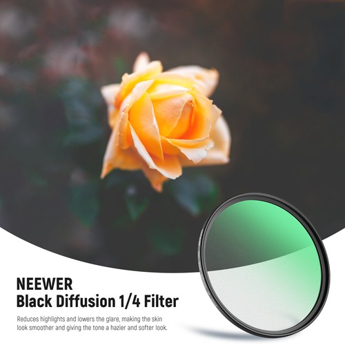 NEEWER 37mm Pro-Mist 1/4 Filter Dream Cinematic Effect Ultra-Slim Camera Filter - Picture 2 of 8