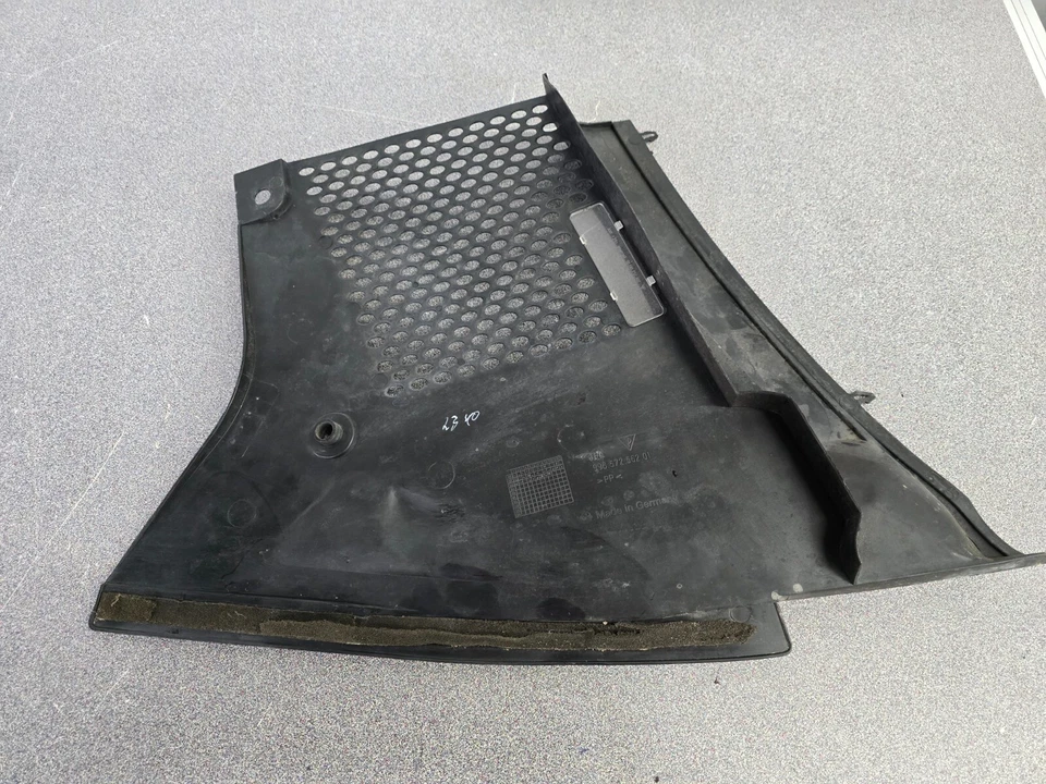 BONITO USADO ORIGINAL PORSCHE 911 996 CARRERA GT3 BOXSTER MOLDURA DE PLÁSTICO DELANTERA DERECHA Foto 4 de 4