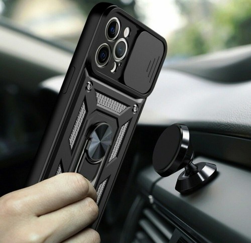 Shockproof 360 Ring Stand Armor Case For iPhone 16 Pro Max 14 15Pro 12 SE XR 16e - Picture 13 of 25