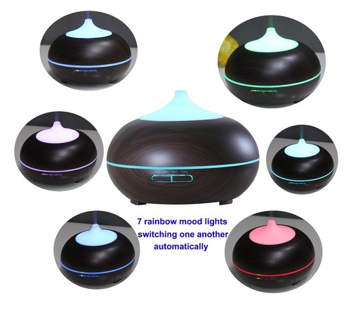 Carepeutic Essential Oil Aroma Therapy Diffuser (Dark Wood Grained Case) KE223 - Picture 3 of 7