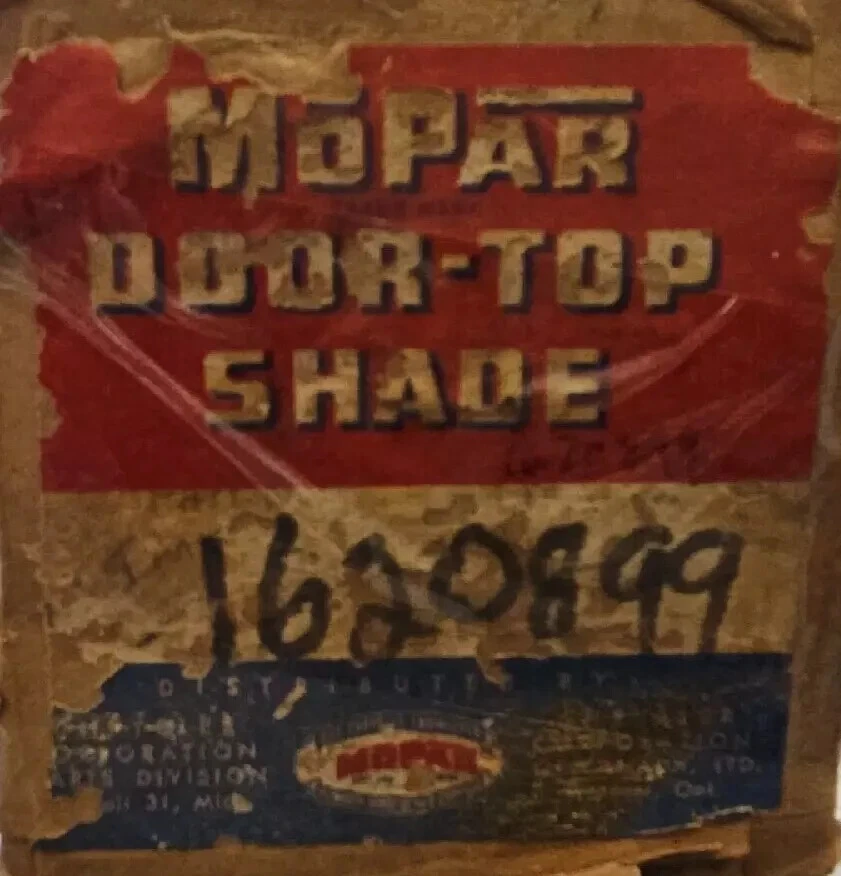 Chrysler Imperial 1955-1956 accesorio cromo paquete de pantalla de ventana 1620899 nuevo en stock Foto 4 de 4