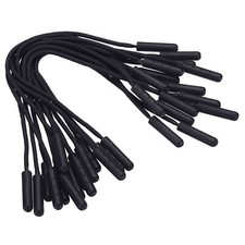 15pcs Zipper Pulls Replacement Extension Cord Handle Fix Tab Tag Dark Blue