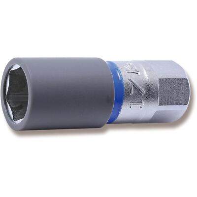 Koken 4300PMZ.65-17 1/2 In Sq. D. Wheel Nut Socket 17mm Extra Thin walled L-65mm