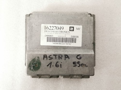 Opel Astra G 1.6 Motorsteuergerät Steuergerät Motor engine ECU 16227049
