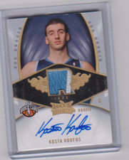 2008 2008-09 HOT PROSPECTS KOSTA KOUFOS ROOKIE PATCH AUTO /399 126 UTAH JAZZ