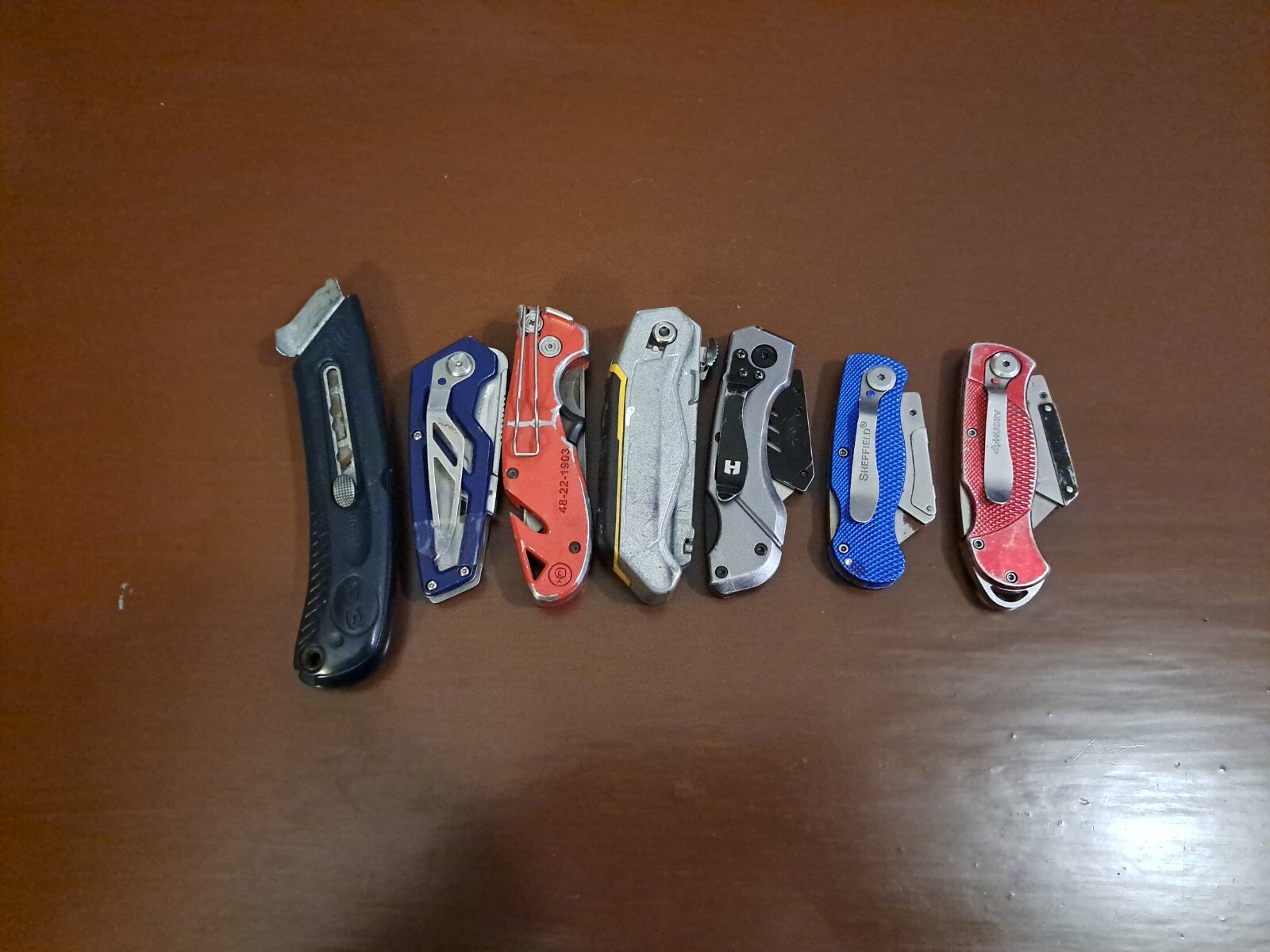 Lot Of 7 Utility Knives eBay