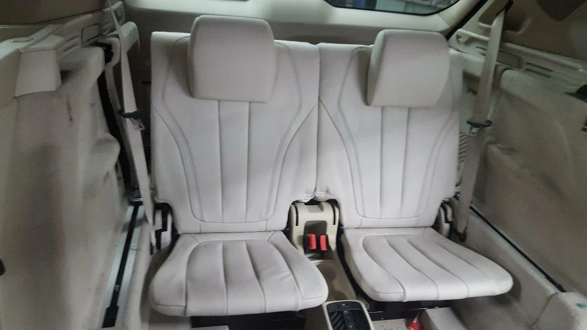 14 15 16 17 18 BMW X5 3rd Row Rear Bench Seat Leather Tan NAEX