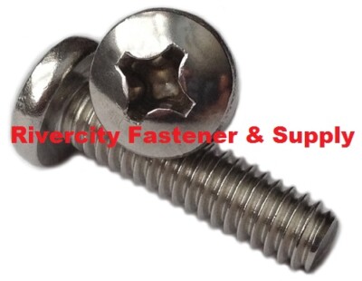 8-32x5/8 Phillips Pan Head Machine Screws Stainless 8/32x5/8 Bolts 8-32 x .625