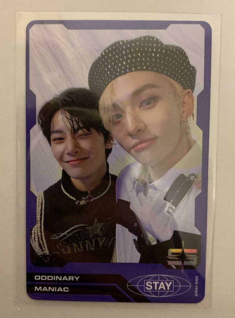 Stray Kids Album Oddinary Official Unit Photo card I.N