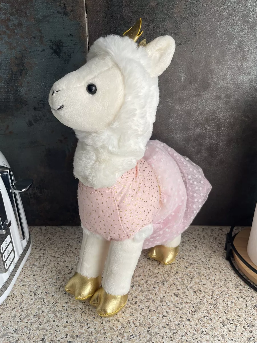 Confetti Keel Toys Llama Soft Toy Plush Tutu Ballet Ballerina Approx 11