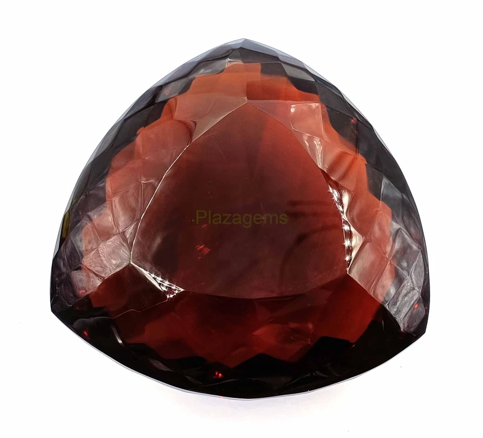 LABORATORIO CULTIVADO CERTIFICADO 2975 CT ENORME CITRINO NARANJA BILLÓN CORTE PIEDRA PRECIOSA SUELTA 4JKK Foto 4 de 4