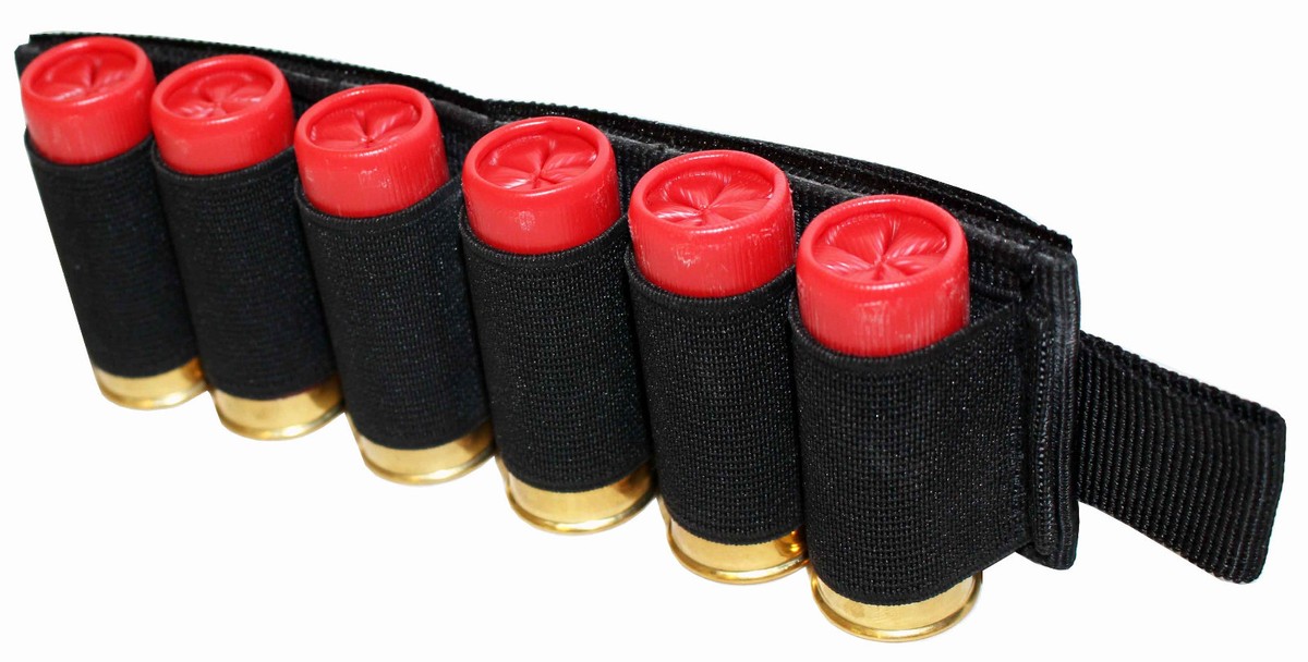 Trinity Shell Holder For 12 Gauge Shotguns - Holds 6 Shells, Fits Mossberg Maverick 88