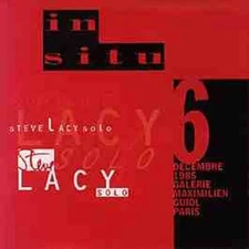 Steve Lacy :  Solo, CD - on ADDA label