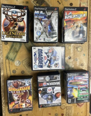 Sports Game Lot - Xbox, Xbox 360, Ps2, Ps3 - YOU CHOOSE!!! 5 FOR $10!!