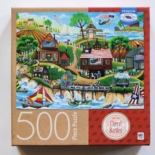 MB - Mermaid Villiage by the Sea - Puzzle - 500 Pieces