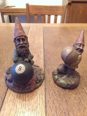 Thomas Clark Gnomes Pair (2) CY, Trouble