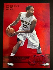 Allen Crabbe, 2013-14 Fleer Retro - Precious Metal Gems, Red 138/150