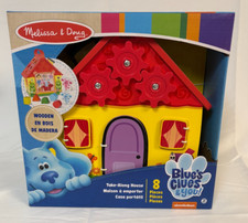 Melissa  Doug Nickelodeon Blue's Clues  You Wooden Take-Along House New 2021