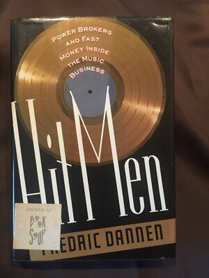 SIGNED FIRST EDITION Hit Men: Power Brokers & Fast Money Fredric Dannen VGC H/B
