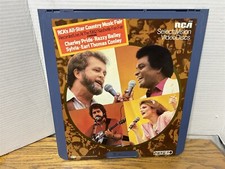 RCA's ALL-STAR COUNTRY MUSIC FAIR RCA SelectaVision CED VideoDisc