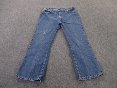 Vintage Levis Jeans Mens 38 x 30 Blue Bootcut 80s Work 20517 0217
