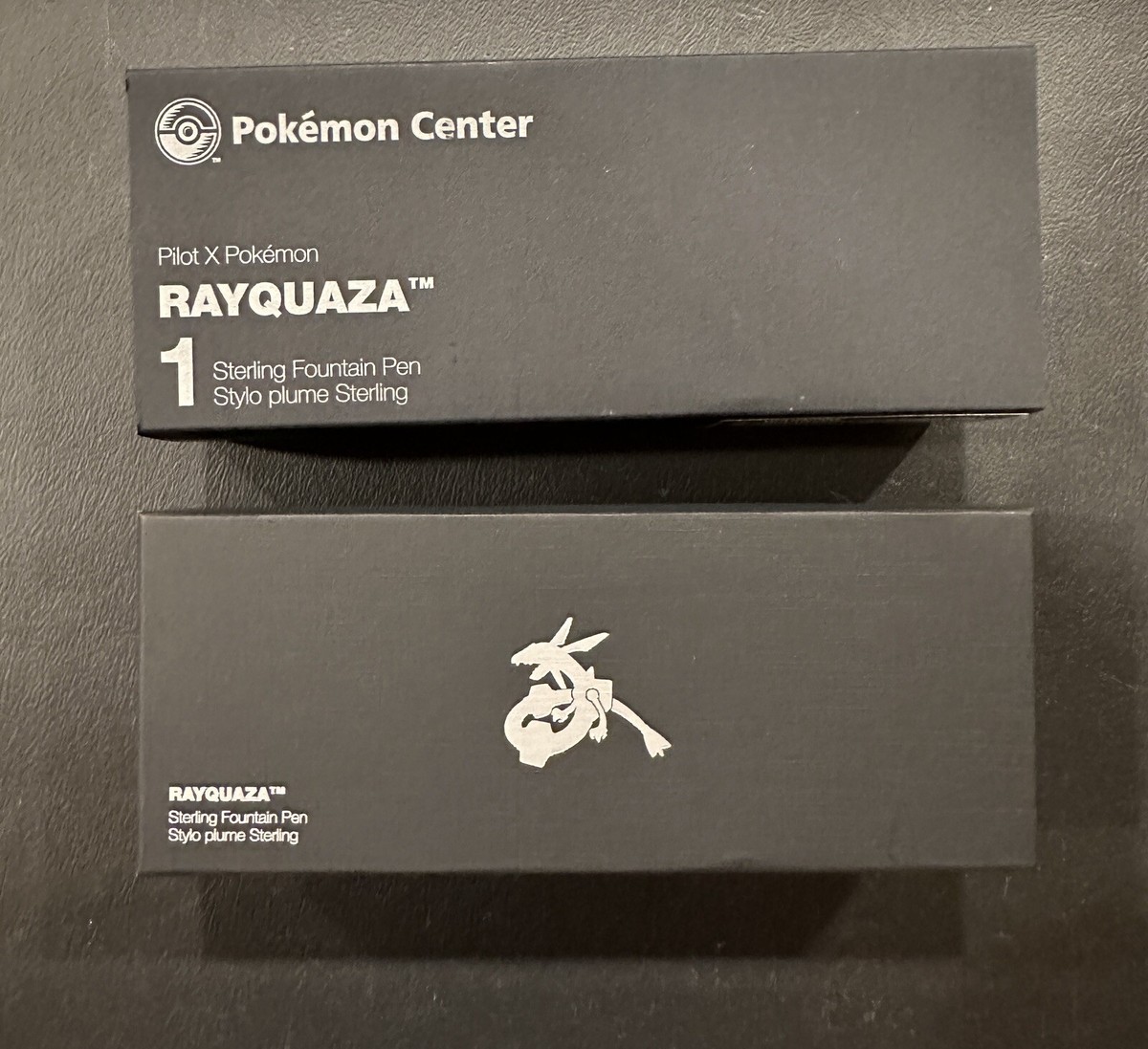 2021 Pokémon Center Sterling Silver Fountain Pen - Rayquaza