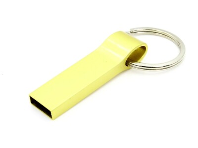 Metall USB Stick KEYRING SE112 Gold  USB Flash Drive 2.0 USB-Germany