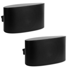 Nuvo Nv6od6bk Stereo 6.5-in Series Six Outdoor Speakers - Pair, Black