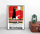 Poster Women's Day 1914 Out With Women's Suffrage Poster Feminism