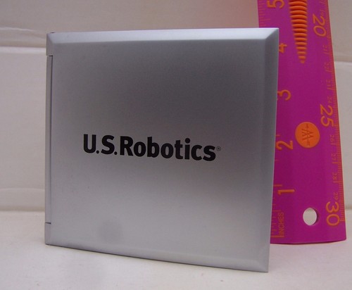 U.S. ROBOTICS Heavy Metal 1.5 Lb. CLOCK & FRAME Rare OOP HTF Robot - Picture 6 of 6