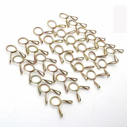 10/25Packs Motorcycle Single Wire Spring Clamp Fuel Line Hose Tube Clips M5-M14 - Picture 10 of 10