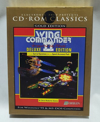 Jeu PC Wing Commander II Vengeance Of The Kilrathi - Disquettes 3.5" HD
