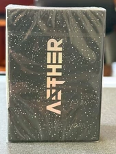 RIFFLE SHUFFLE “AETHER” DESIGNED BY WEIKANF N.A. 1ST ED  SILVER SEAL GILDED 2020