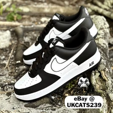 Nike Air Force 1 Low Shoes "Panda" Black White DV0788-001 Men's Sizes NEW