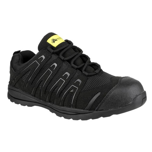 Amblers Chaussures De Sécurité Légères Homme - Embout Acier, Semelle Antidérapante SRC, Confort Quotidien