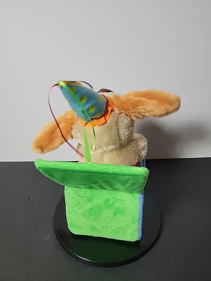 CUDDLE BARN Happy Flappy Birthday Puppy Dog Animated 13" Plush Plays Beatles - Image 3 of 4