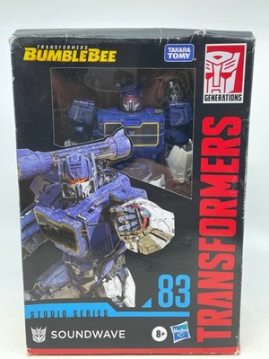Transformers Toys Studio Series 83 Voyager Class Bumblebee Soundwave Action Figu