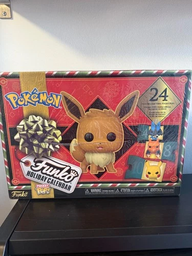 Funko Pop Holiday Calendar Pokemon 24 Pocket Pop Vinyl Figures New Sealed