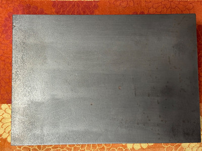 2-3/8  Thick  7  x 10  Mild A36 Steel Bench Block Bar Blacksmith Anvil Raw 46 Lb