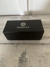 Empty Versace Sunglass Box Includes Wiping Cloth And Pamphlet. New BOX ONLY