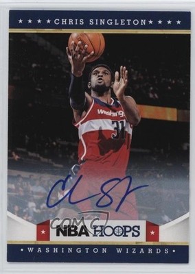 2012-13 NBA Hoops Auto Chris Singleton #239 Auto 1ri7