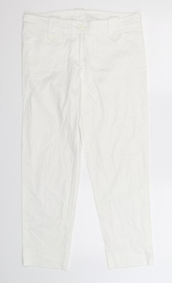 Waage Damen weiße Hose Größe 12 L26 in