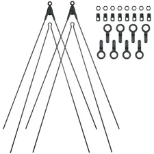 SKS Germany Bluemels Fender V-Stay Kit - Black 11897