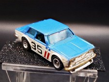 Aurora AFX BRE-Datsun 510 Dk.Blu/Wht 35 NICETest 2