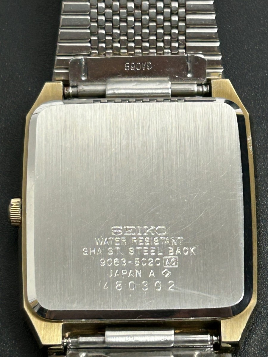 SEIKO WATCH MAJESTA 9063-5020 QUARTZ DAY DATE KANJI