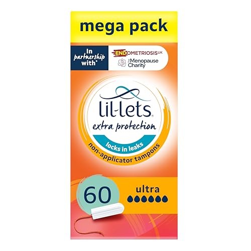 Lil-Lets Non-Applicator Ultra Tampons X 60,  Assorted scents , sizes 