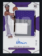 2021-22 Panini National Treasures Neemias Queta #134 RC Rookie Patch Auto /49